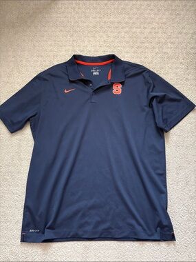 Nike Men’s Navy Syracuse Polo